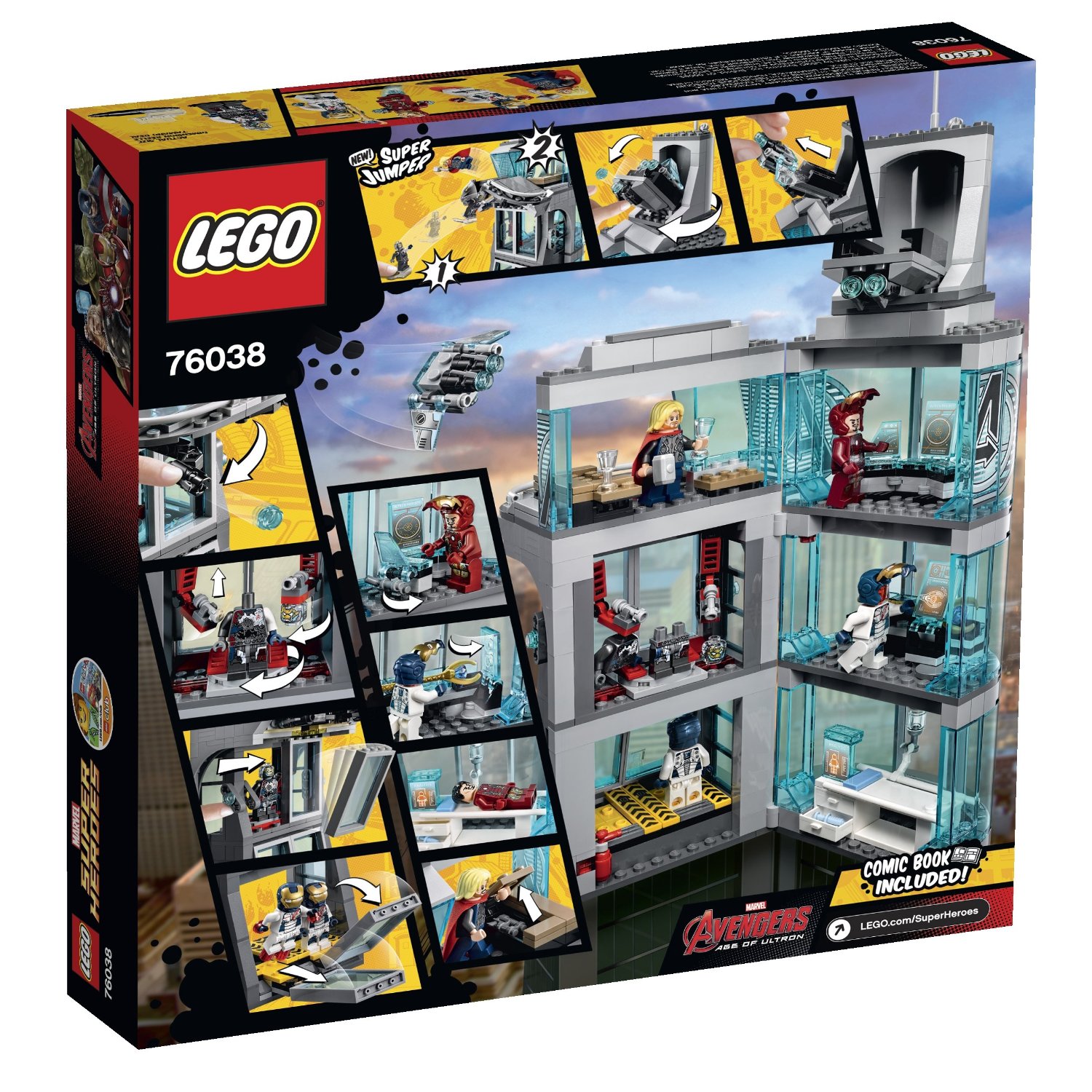 Shopping For LEGO Superheroes Attack on Avengers Tower 76038?