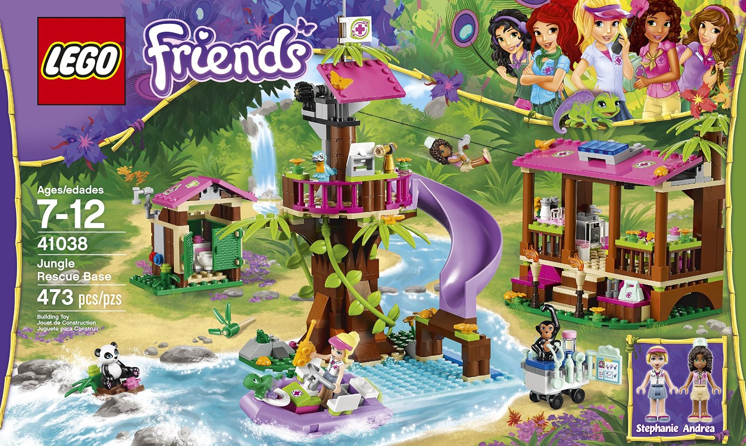 Shopping For LEGO Friends Jungle Rescue Base 41038 ...