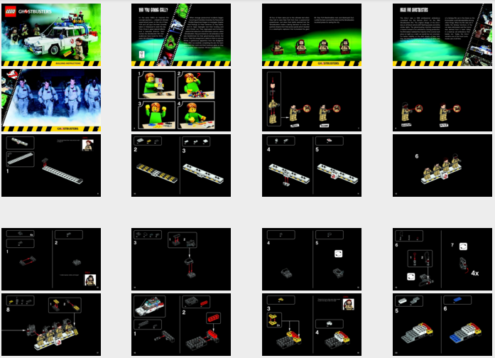 LEGO Ghostbusters Ecto 1 Instructions 21108 Lego Ideas