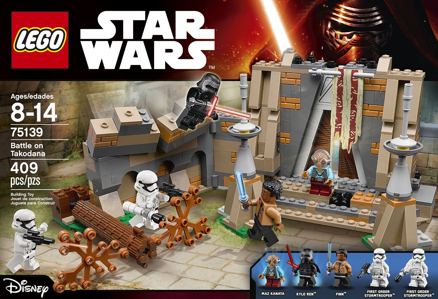 Lego star wars the force best sale awakens battle of takodana