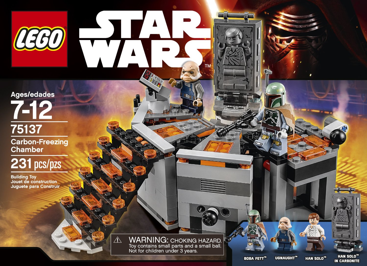 shopping for lego star wars carbon-freezing chamber 75137?