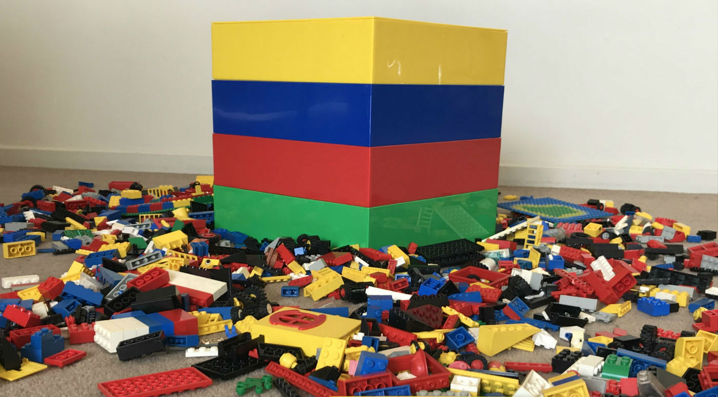 BOX4BLOX  Voted Best Toy Storage Idea for Lego-type Blocks Ever